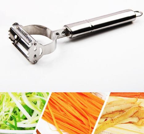 Éplucheur 2-en-1 Inox – Éplucher & Julienne