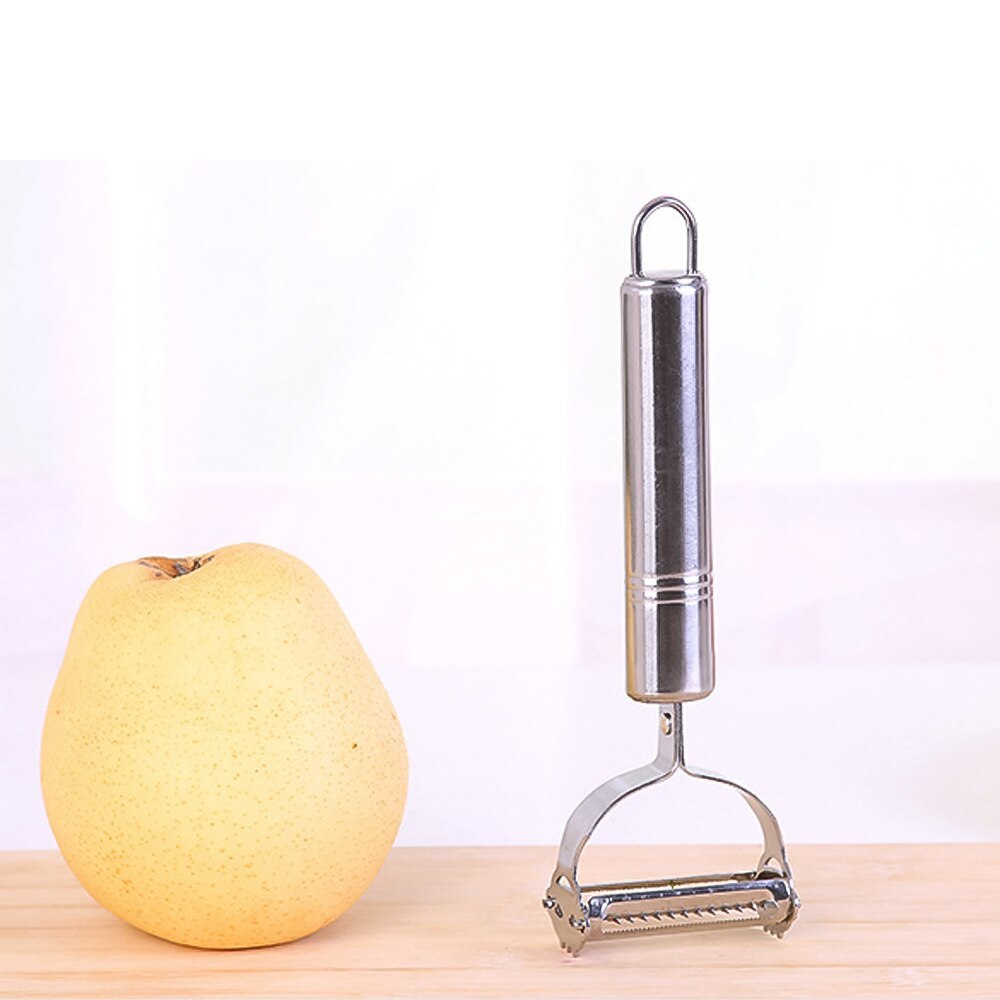 Éplucheur 2-en-1 Inox – Éplucher & Julienne